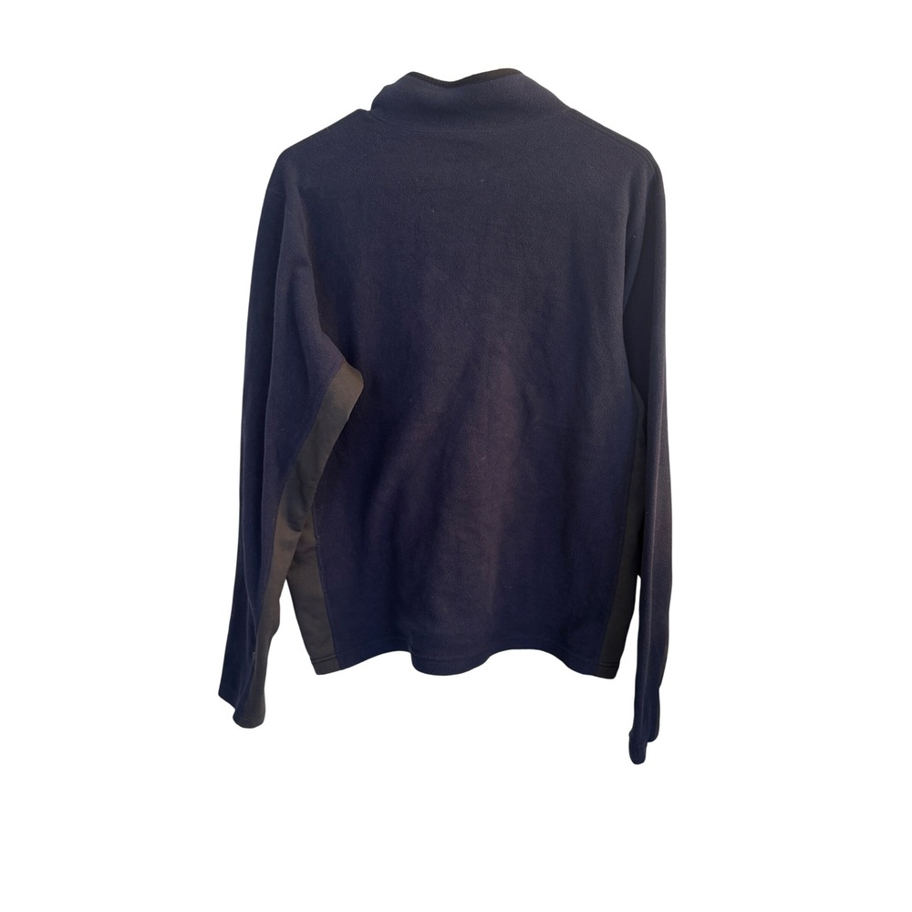 The North Face Fleece Pullover Mens L Navy Blue Flight Series Polartec 1/4 Zip - Picture 5 of 9